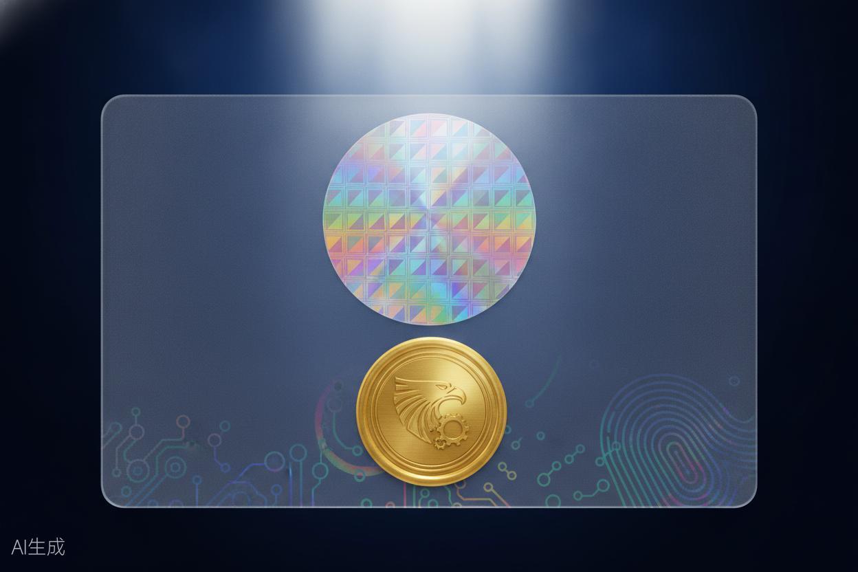 1.6 Holographic Anti-Counterfeit - Product Certificate Laser Security Label