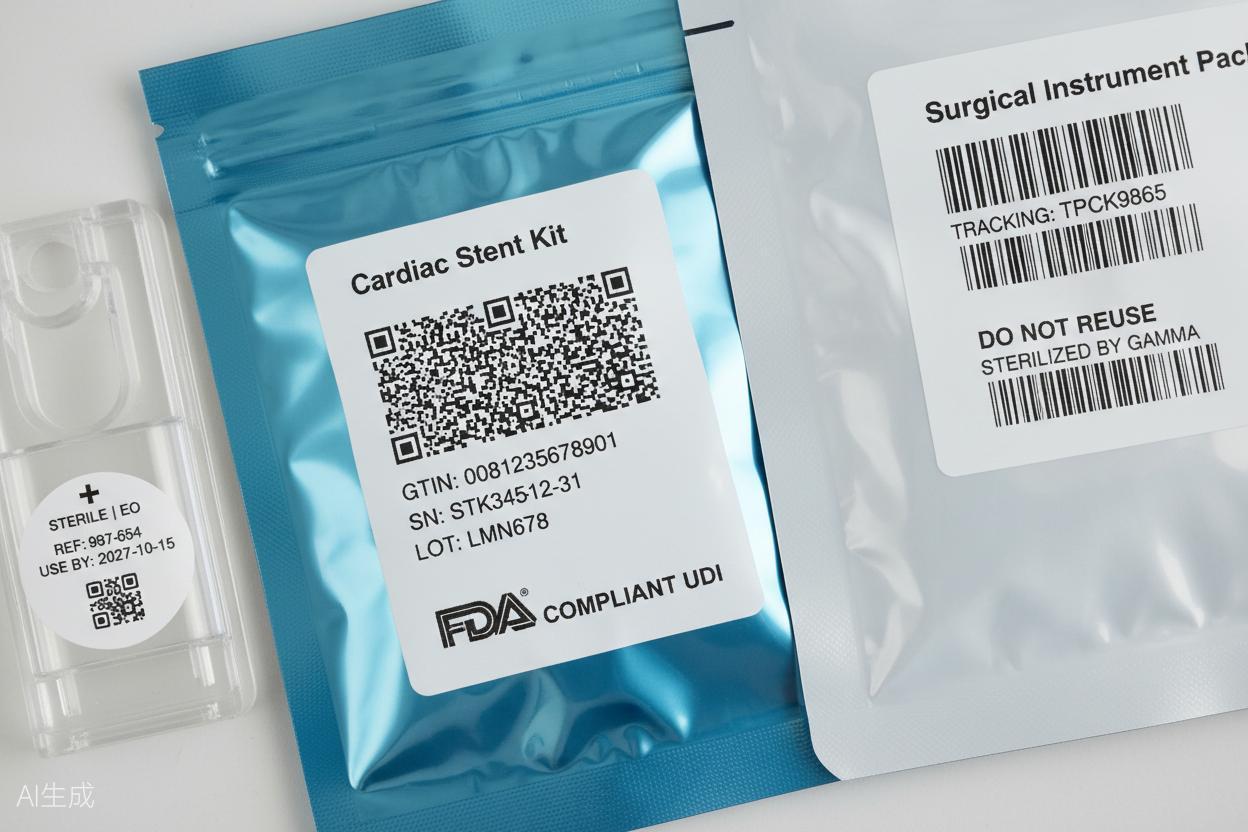 1.8 GS1 Compliant Barcode - Medical Device UDI Labels for US Export