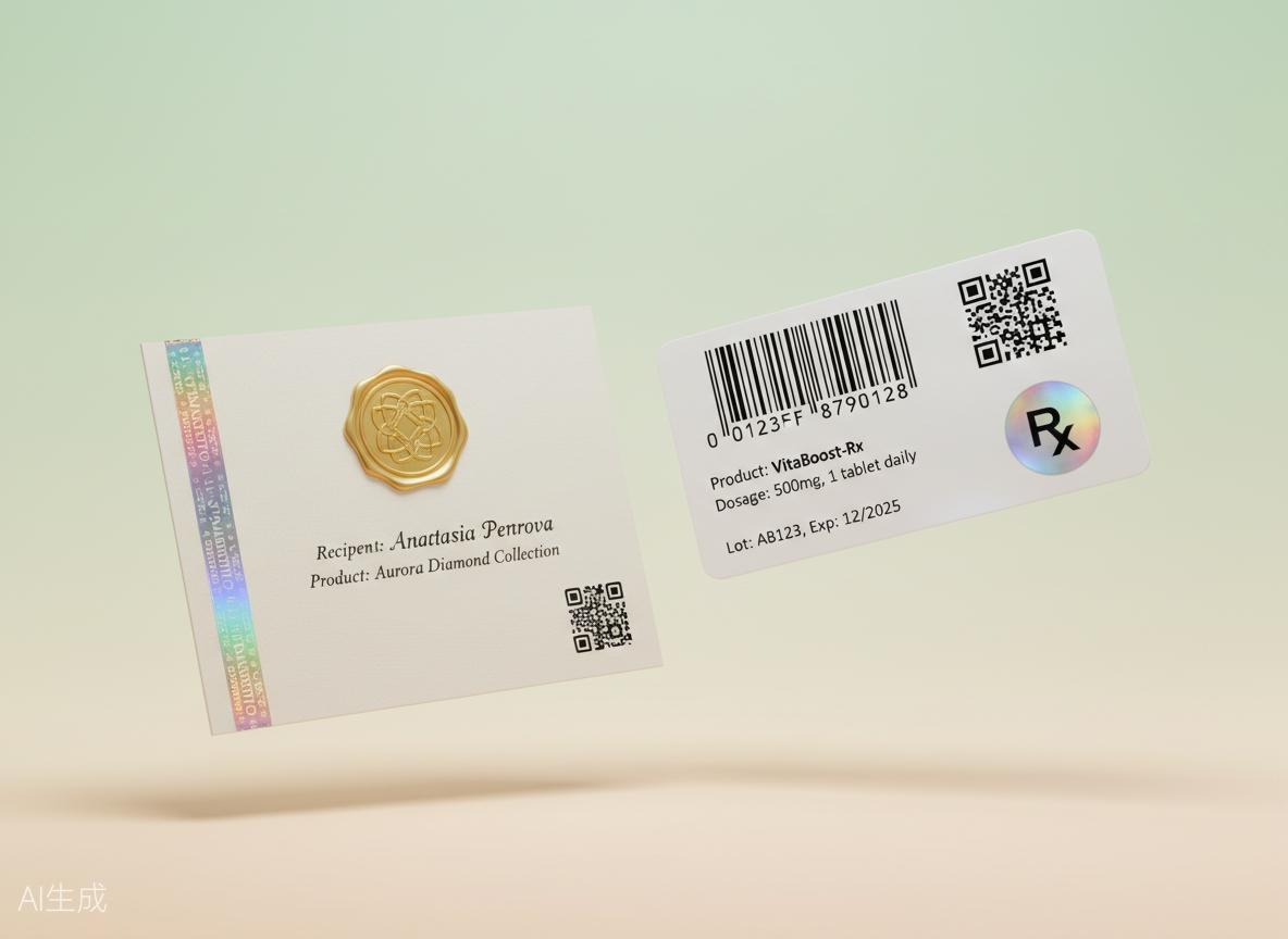 Anti-Counterfeit Certs & Drug Labels